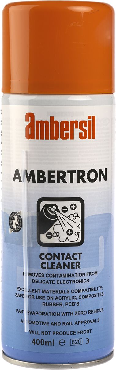 Ambersil 400 ml Aerosol Electrical Contact Cleaner for Inaccessible Areas