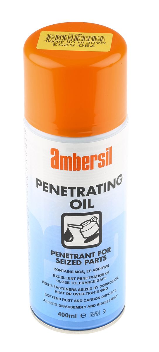 Ambersil Penetrating OIL Kriechfähiges Öl, Spray 400 ml