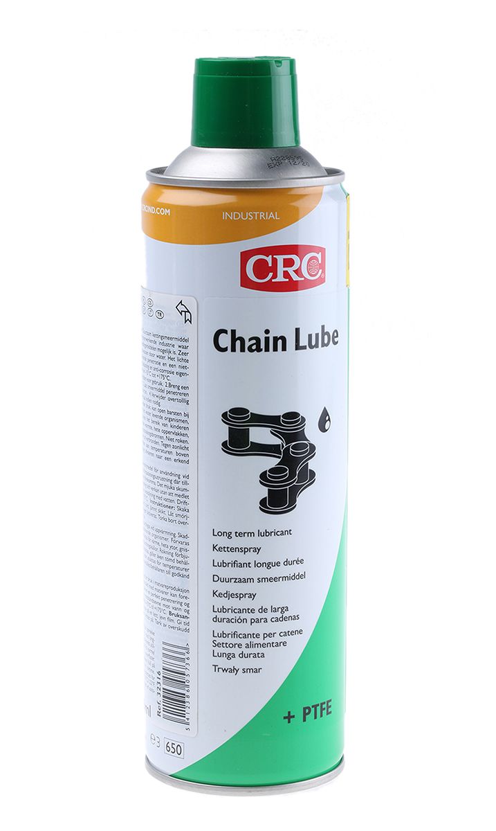 32316 | CRC Lubricant PTFE 400 ml CHAIN LUBE Perma-Lock,Food Safe | RS