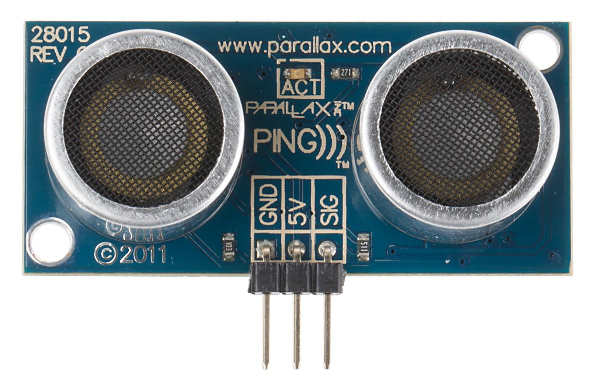 Parallax Inc PING))) Ultrasonic Distance Sensor Module