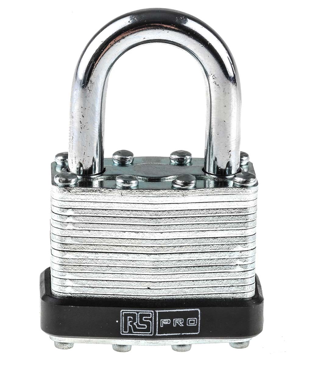 RS PRO All Weather Steel Padlock 40mm