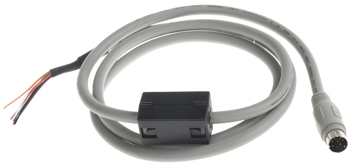 Mitsubishi PLC connection cable 1m For Use With HMI CPU (MELSEC FX series), GT1020 Series