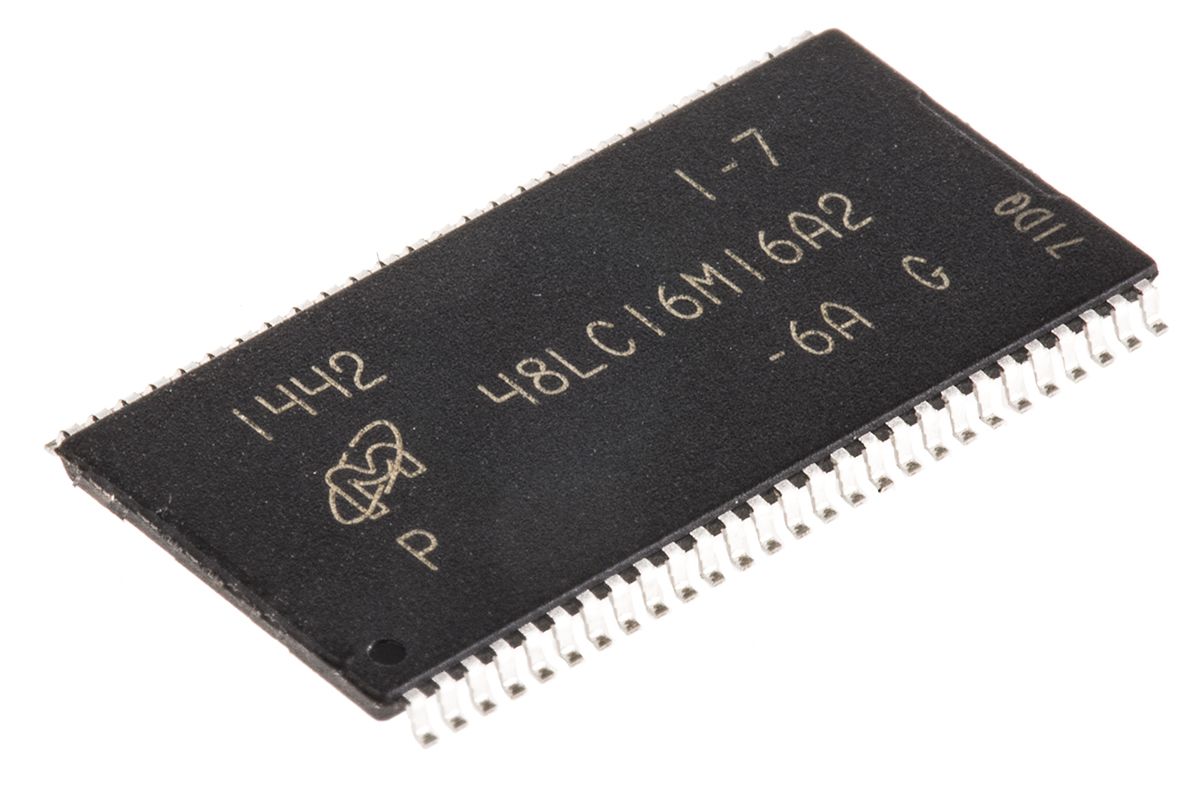 Micron MT48LC16M16A2P-6A:G, SDRAM 256MB Surface Mount, 54-Pin TSOP
