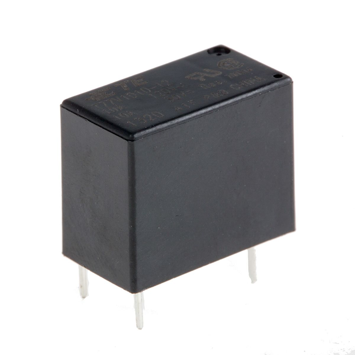 T77V1D1012 TE Connectivity PCB Mount Power Relay, 12V dc Coil, 10A