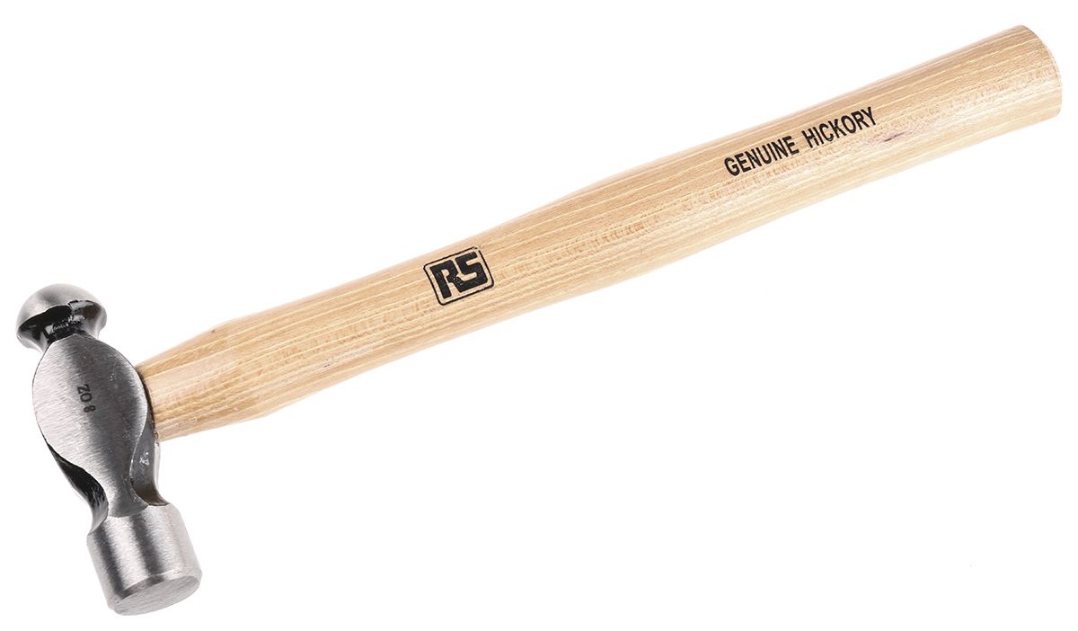 RS PRO Steel with Wood Handle, 330g