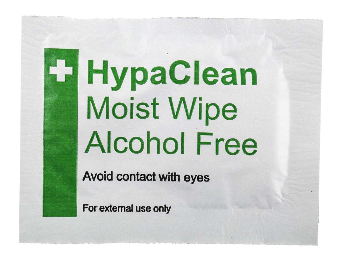 RS PRO Wound Cleaning Wipes Wipe, 100 Per Package RS
