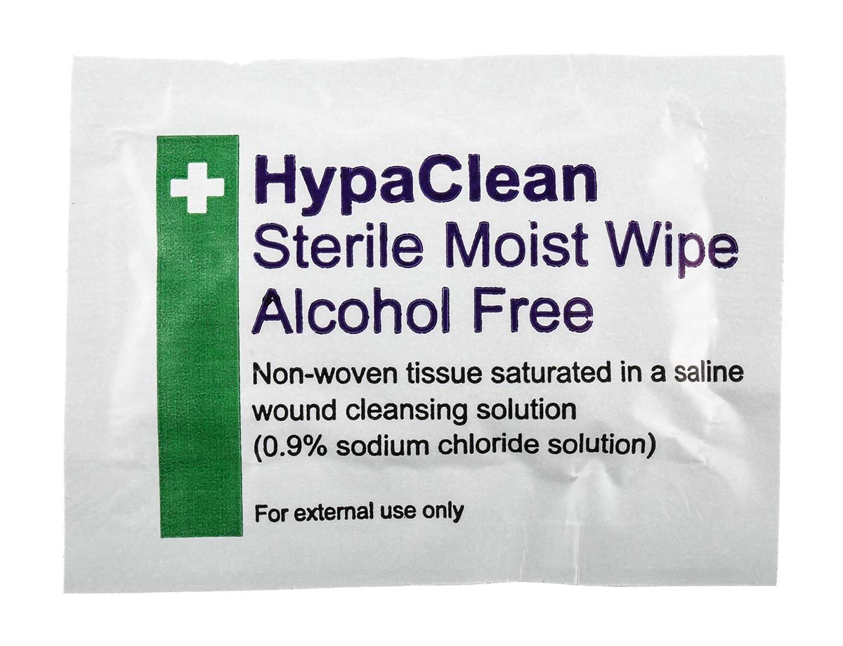 RS PRO Wound Cleaning Wipes Wipe, 100 Per Package RS