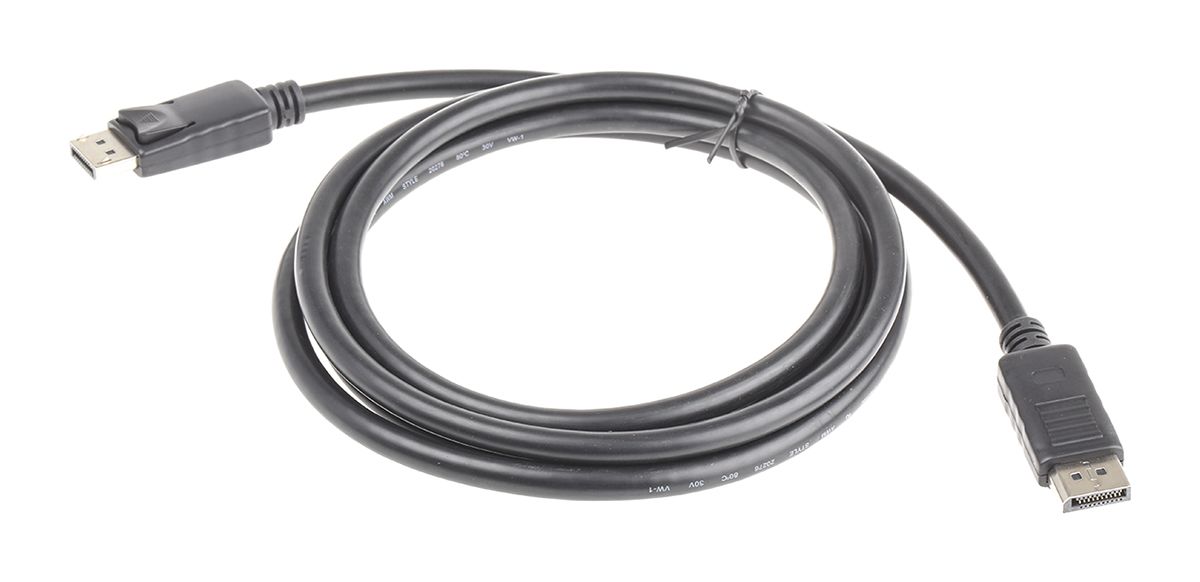 Roline Male DisplayPort to Male DisplayPort  Cable, 2m