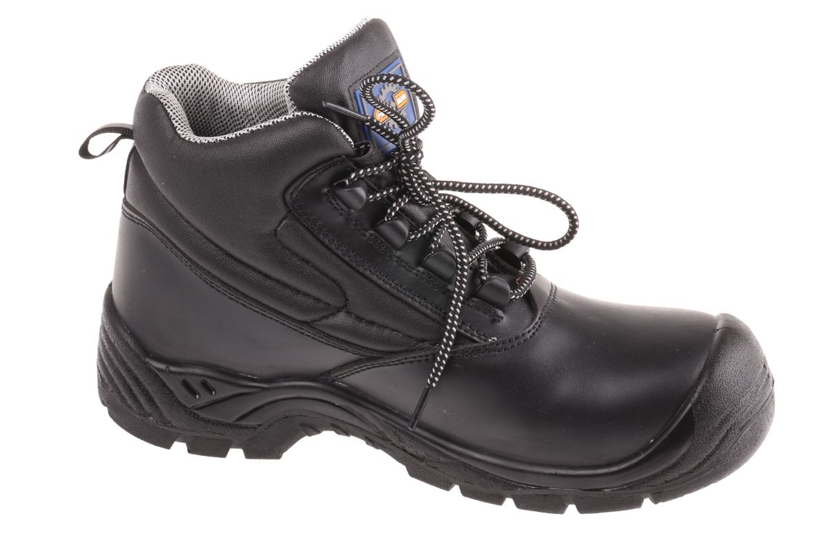 RS PRO Black Composite Toe Capped Mens Safety Boots UK 7 EU 41 RS