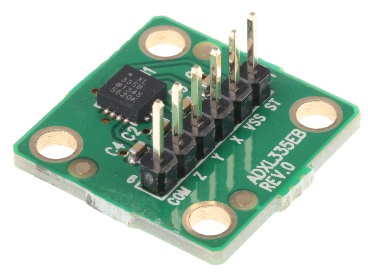 Analog Devices ADXL335 Entwicklungskit, Beschleunigungsmesser-Sensor