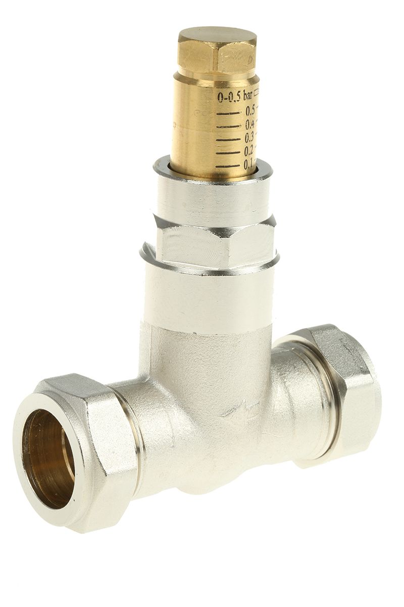 Reliance 10bar Diffential Bypass Valve With Female 22 mm Metric Connection and a 22mm Exhaust Port