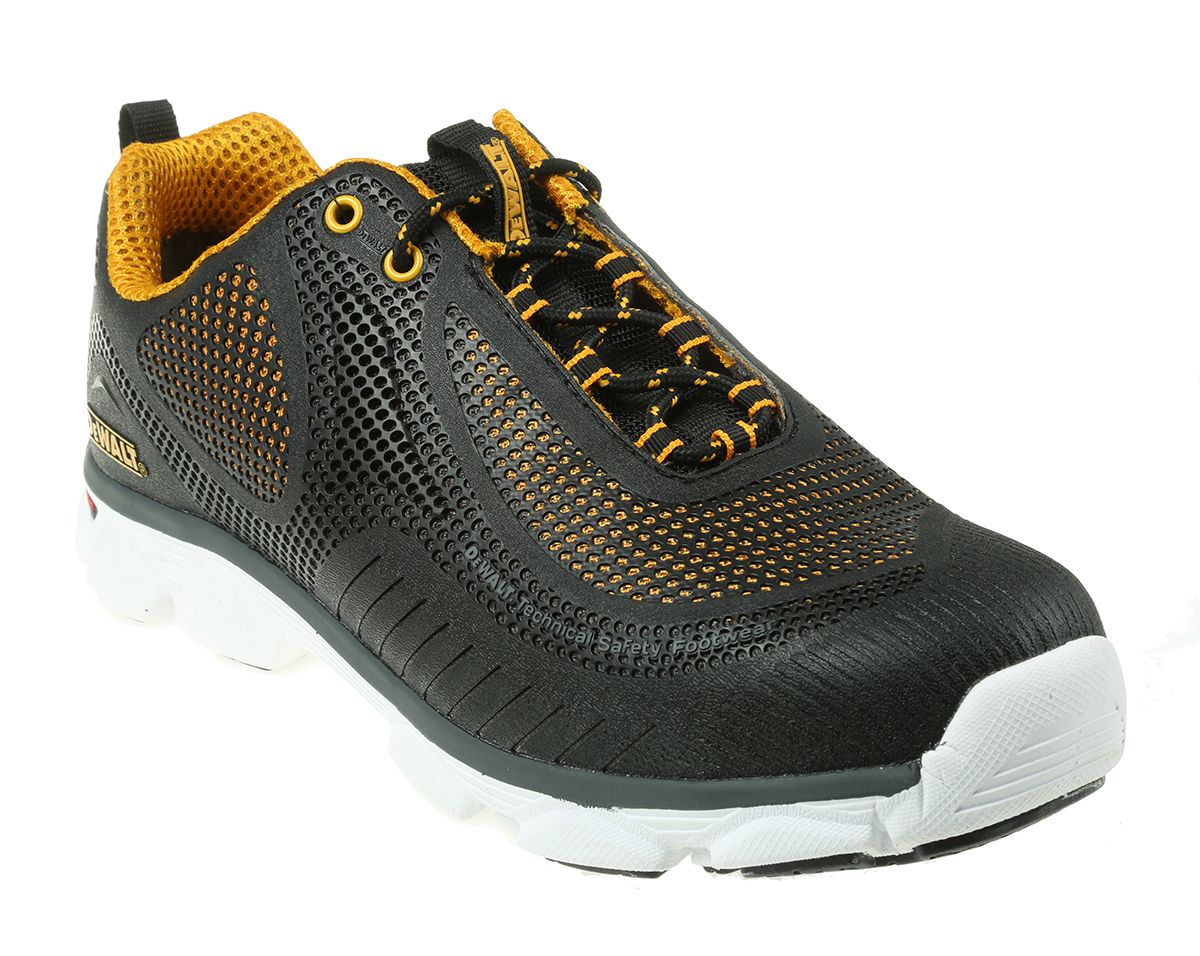 Krypton/10 | DeWALT Krypton Mens Black Toe Capped Safety Trainers, UK ...