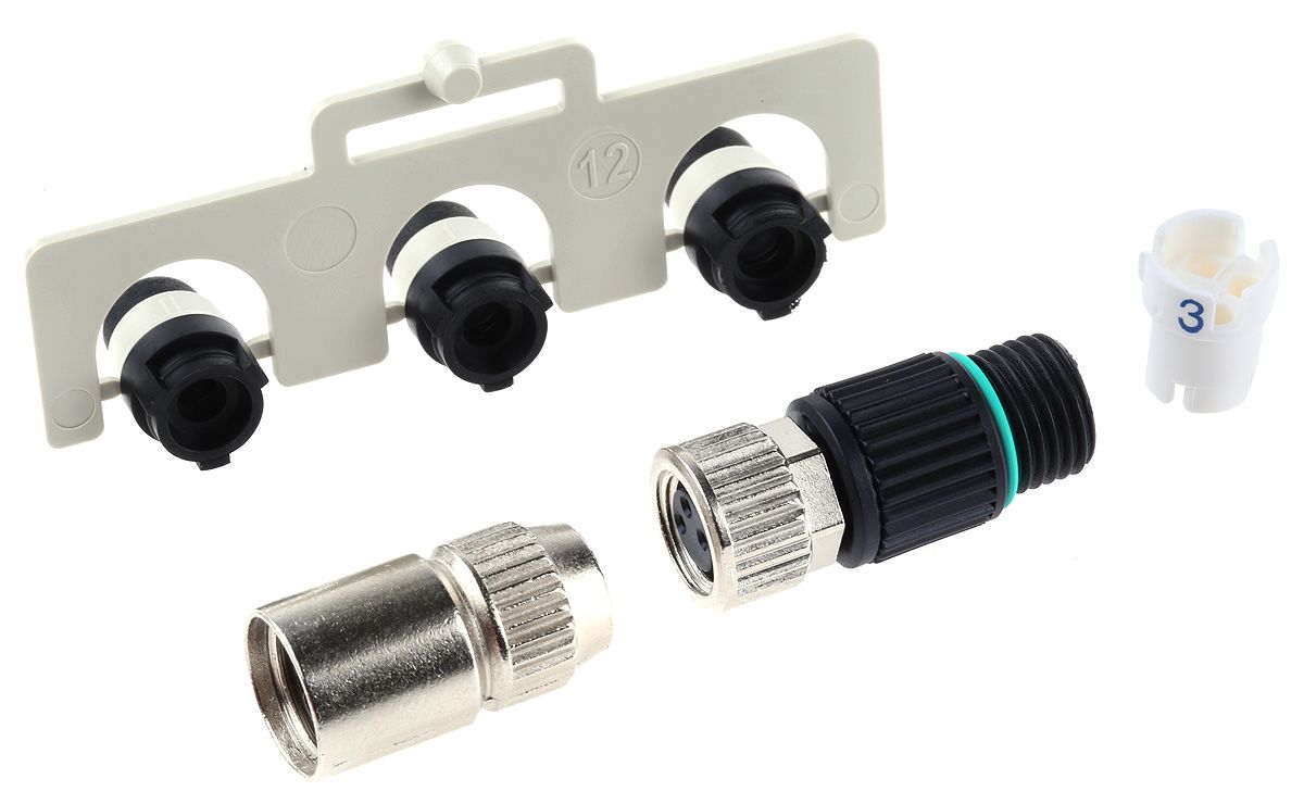 Murrelektronik 7000 Cable Mount Connector, 3 Contacts, M8 Connector, Socket