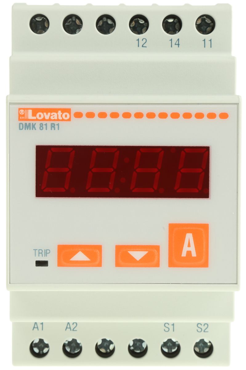 Lovato Digital Ammeter AC, ±0.5 %