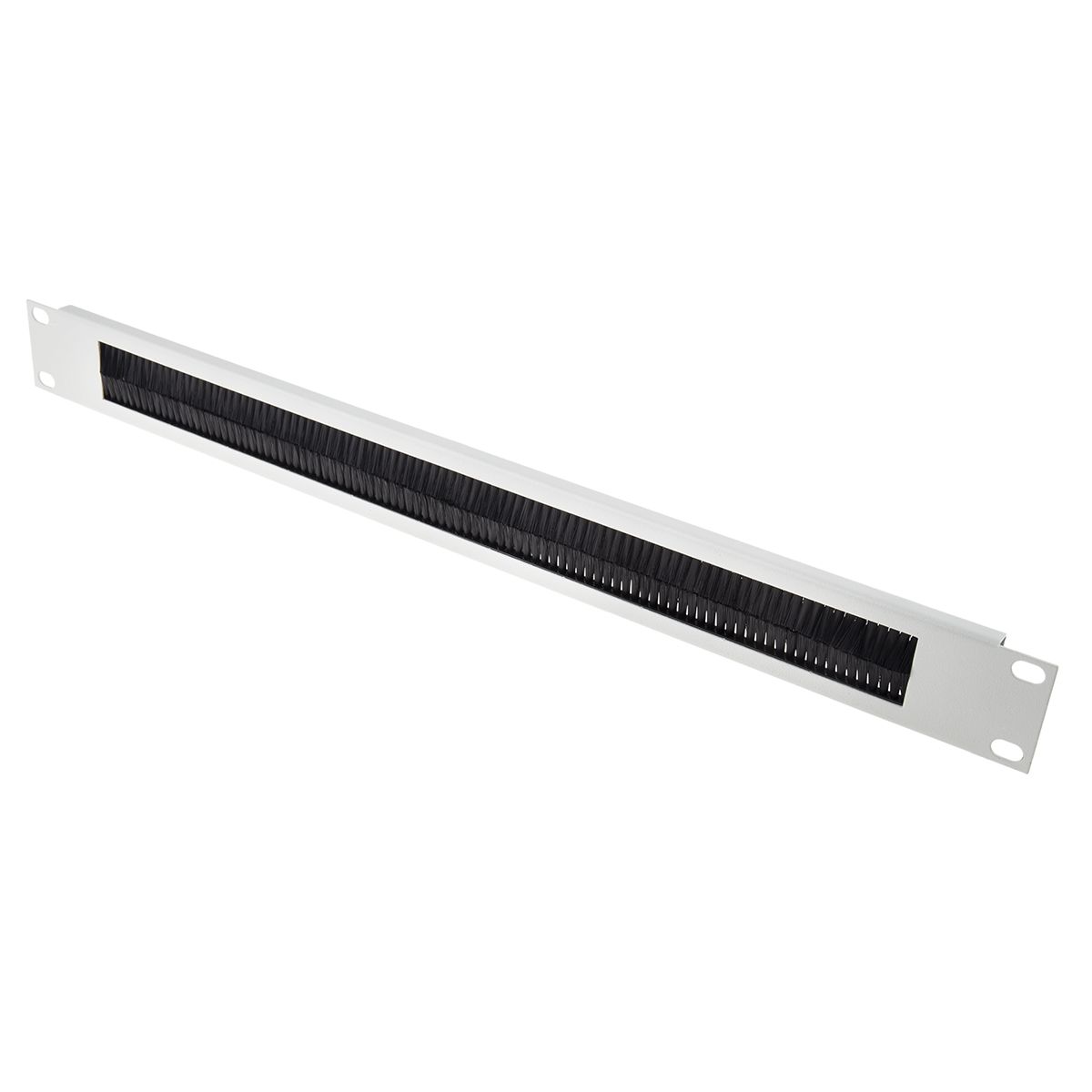 RS PRO Steel Cable Entry Panel for Use with 1U Rack Unit, 483 mm x 10 mm x 1 Uin
