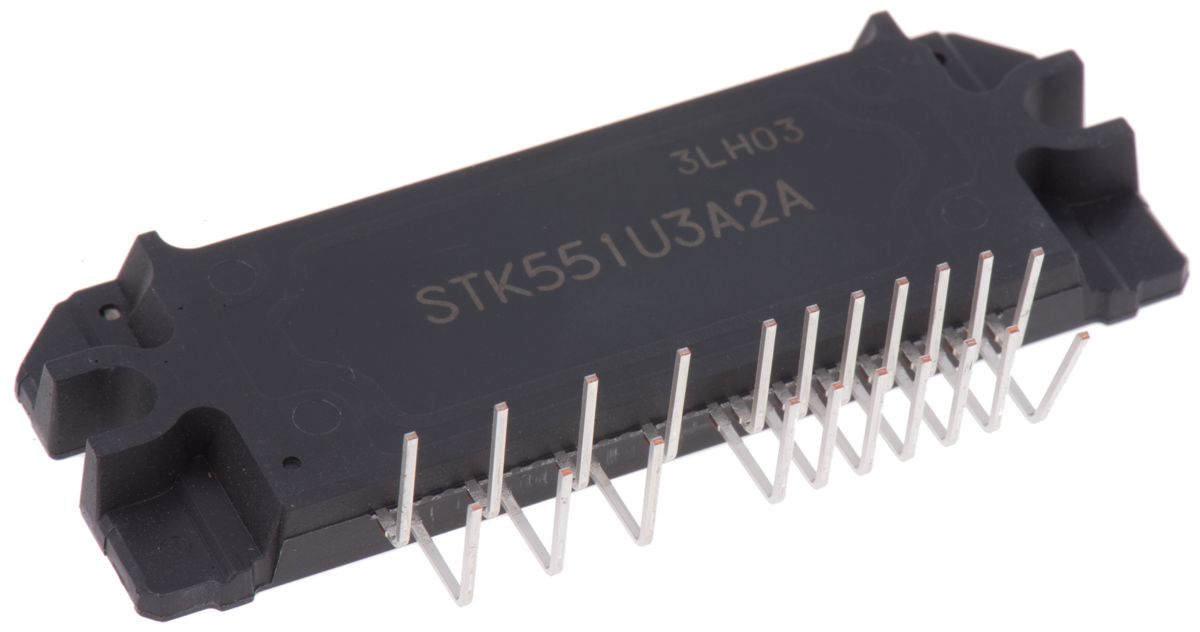 onsemi STK551U3A2AE, AC Induction Motor Driver IC, 600 V 20A 29Pin, SIP RS