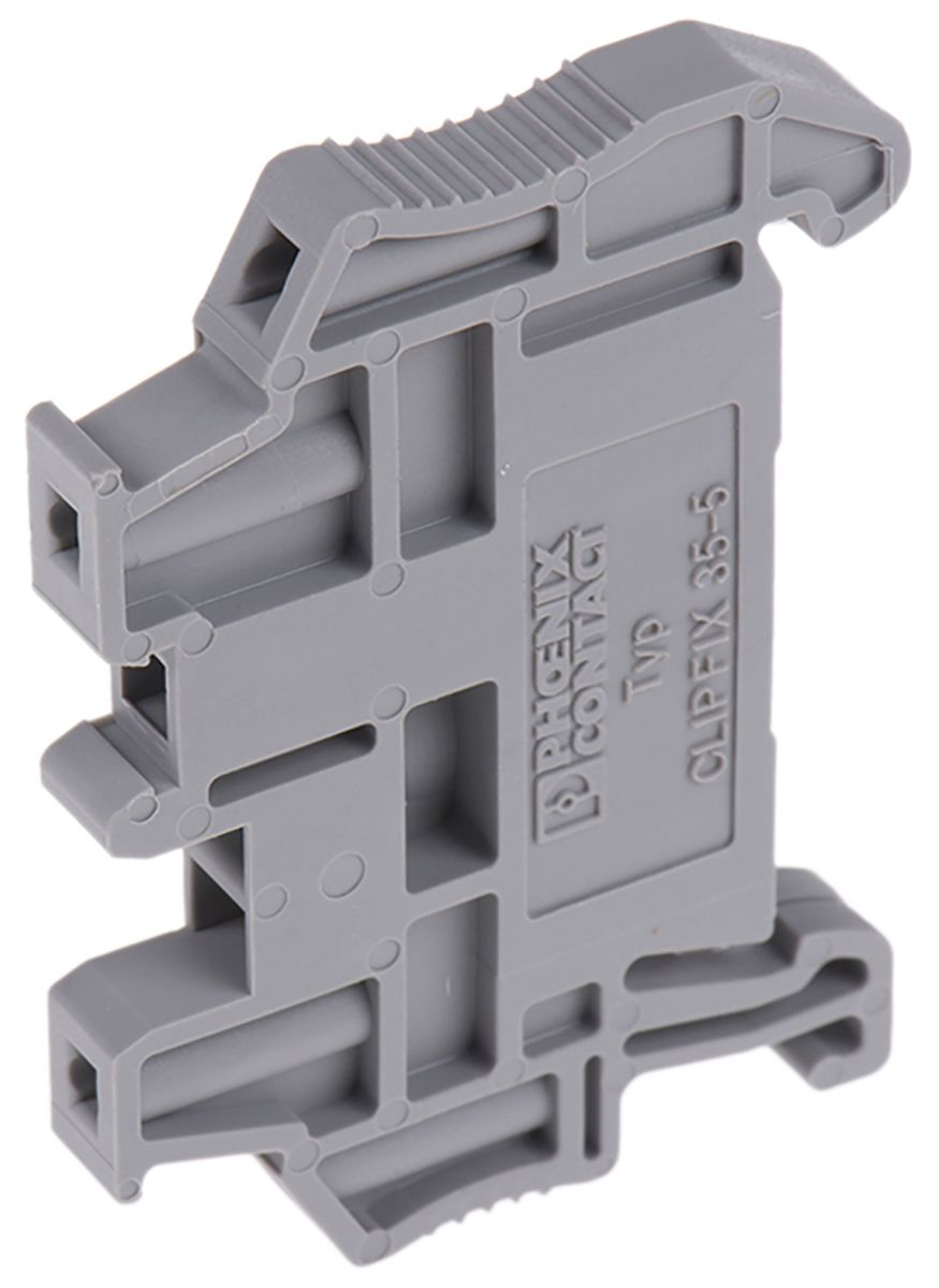 3032350 | Phoenix Contact CLIPFIX 35-5 V0 Series End Stop for Use with ...