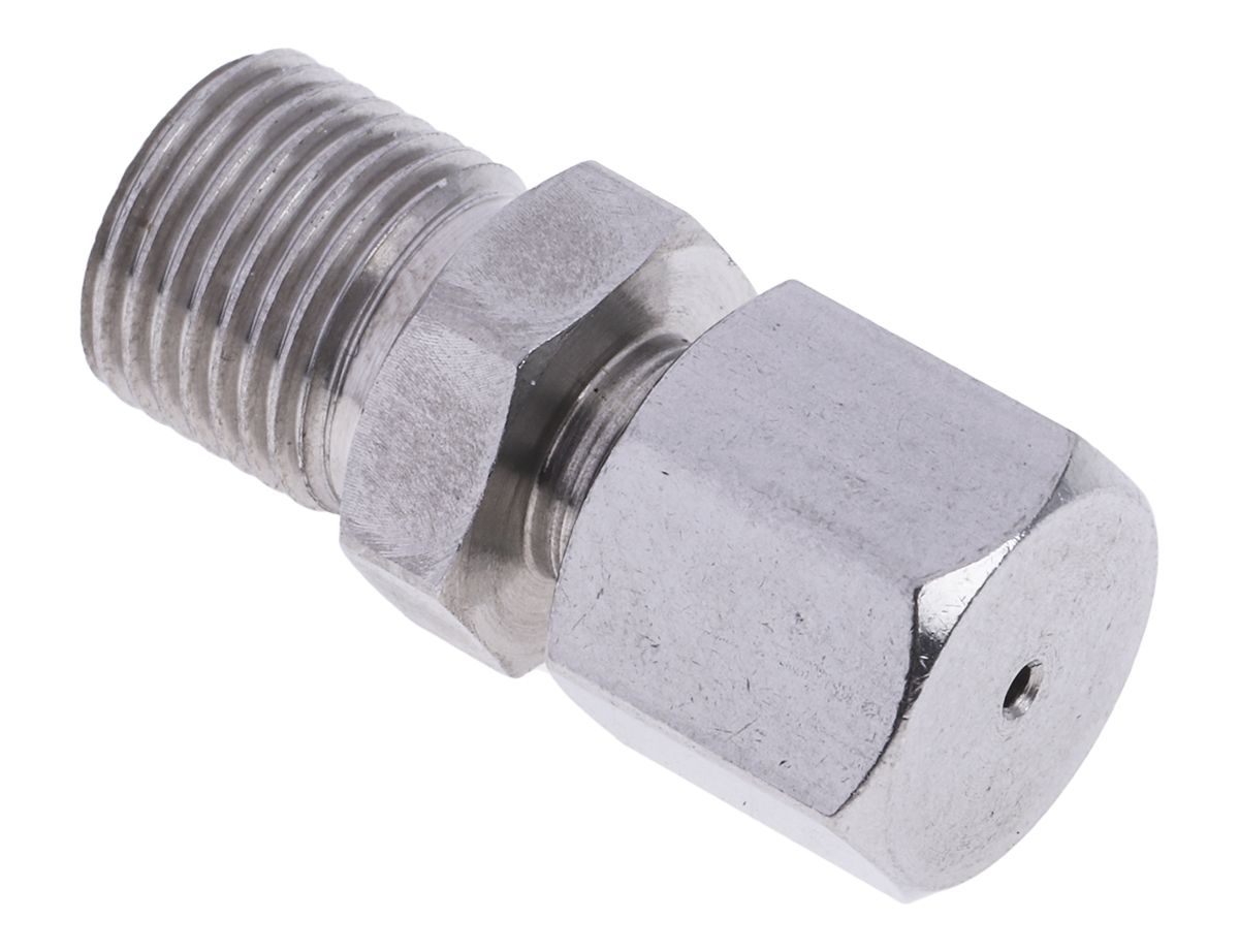 Rs Pro Thermocouple Compression Fitting For Use With Thermocouple, 1 8 