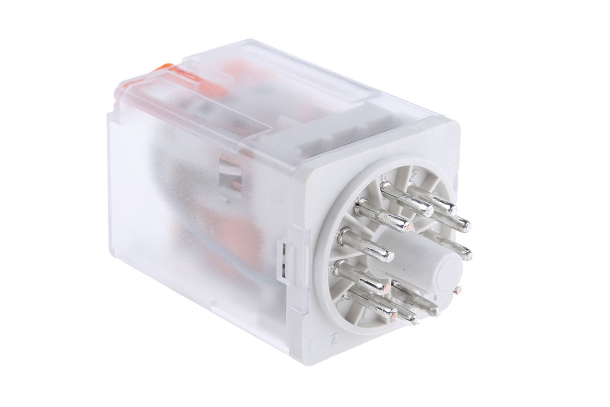 Relpol Plug In Power Relay, 230V ac Coil, 10A Switching Current, 3PDT