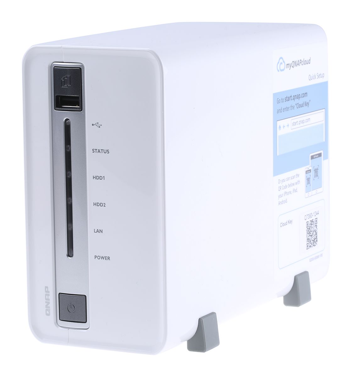 TS-212P | QNAP Desktop 2 Bay NAS Drive | RS