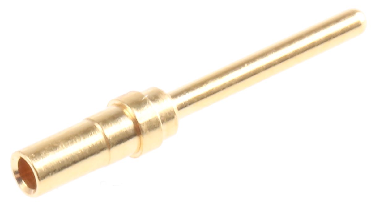 FCT from Molex, FK20PL Male Crimp D-sub Connector Contact, Gold over Nickel Pin, 24 → 20 AWG, FCT