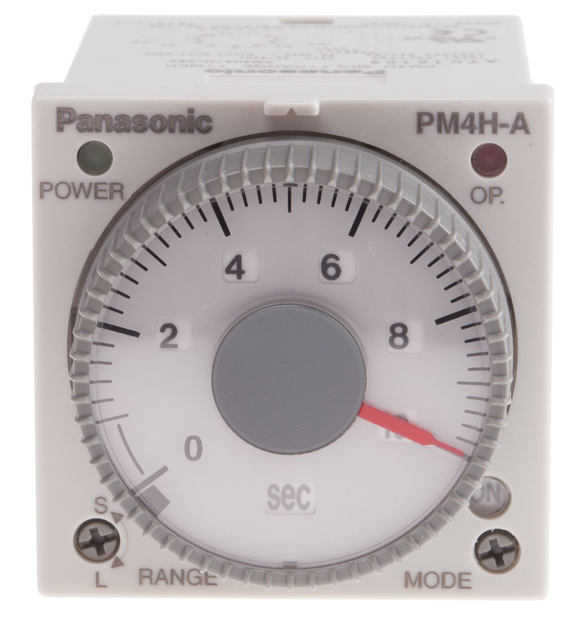PM4HAH24V Panasonic Multi Function Timer Relay, 24V ac/dc, DPDT, 1
