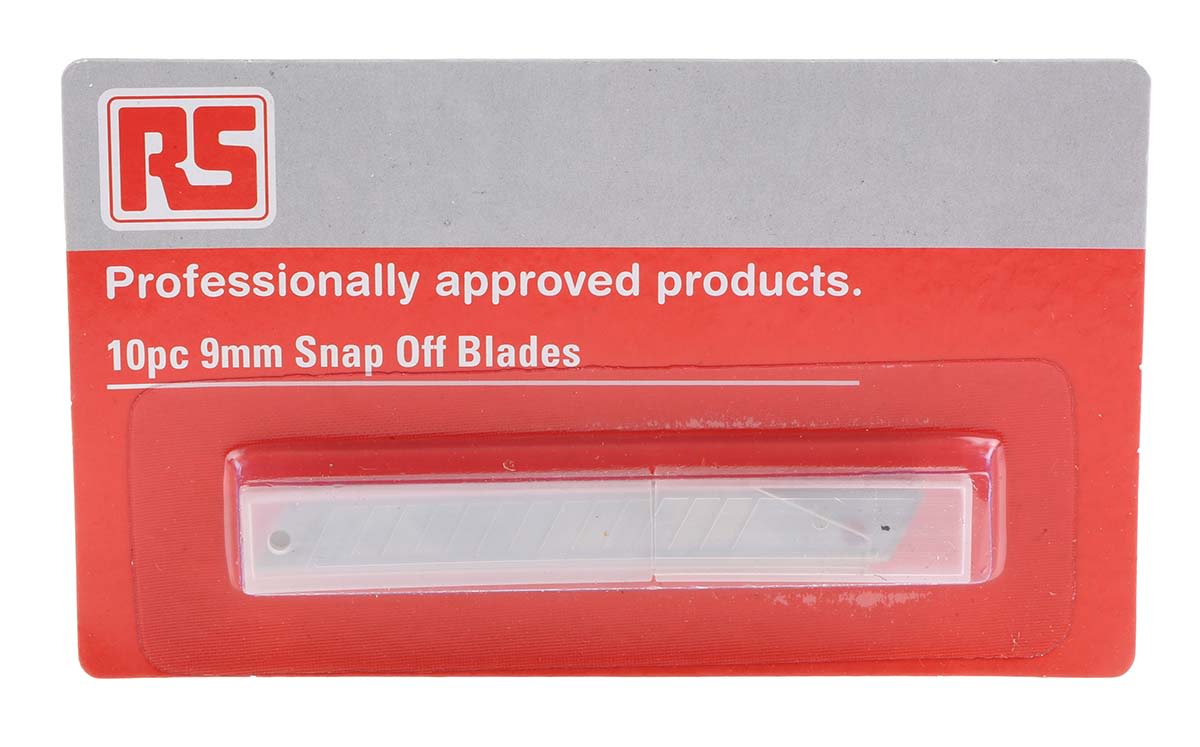 RS PRO Flat Snap-off Blade, 10 per Package | RS