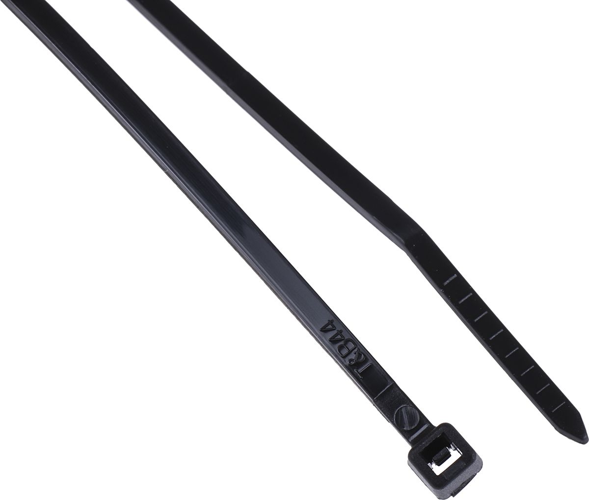 ABB Cable Ties, 160mm x 2.5 mm, Black Nylon, Pk-100