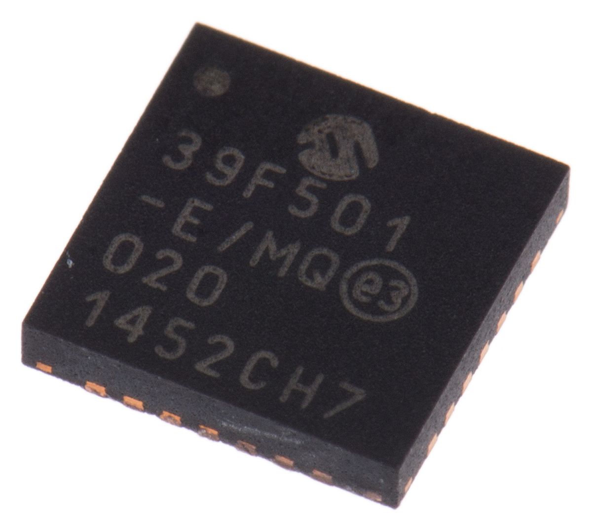 Microchip 16 bit Energy Meter IC 28Pin QFN, MCP39F501E/MQ RS