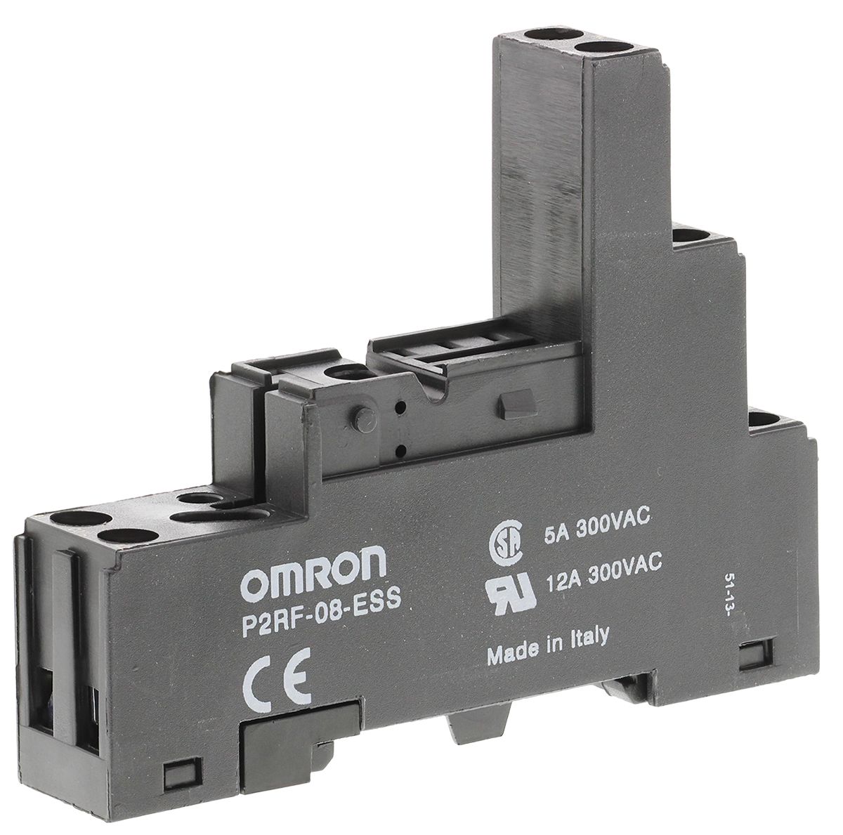 Omron Relay Socket for use with G2R Relay, DIN Rail, 250V ac