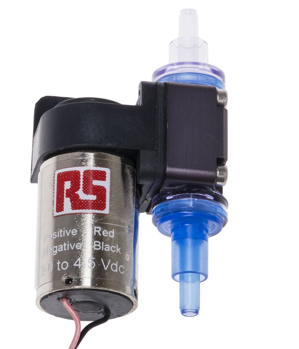 RS PRO, 4.5 V 11 psi, -8 psi Direct Coupling Water Pump, -360ml/min