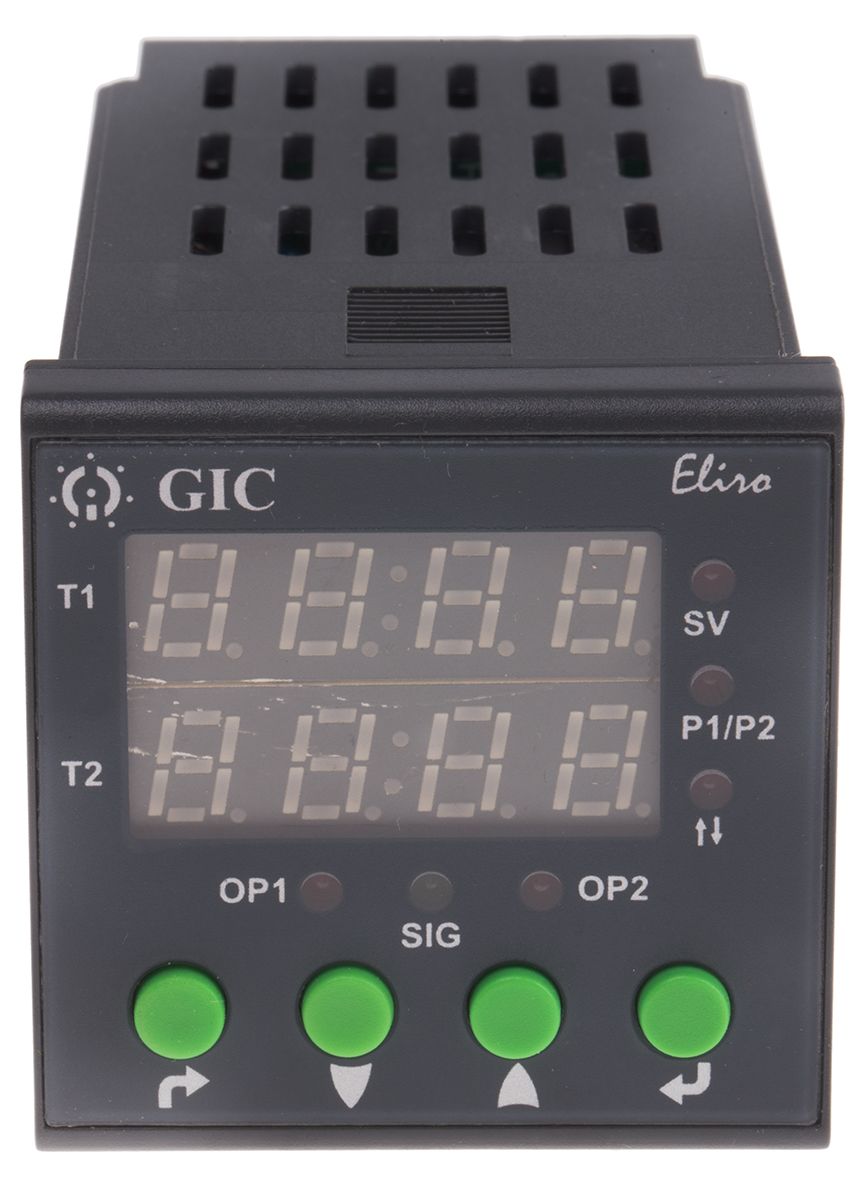 GIC Plug In Multi Function Timer Relay, 110 → 240V ac, DPDT, 0.1 s → 999days