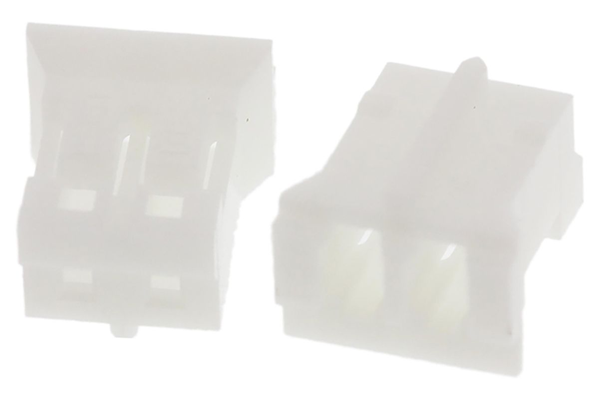 JST, PHR Female Connector Housing, 2mm Pitch, 2 Way, 1 Row