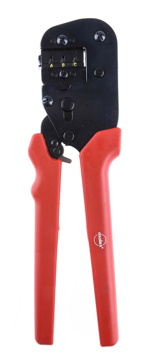 Molex Ratcheting Hand Crimping Tool, 36AWG to 20AWG
