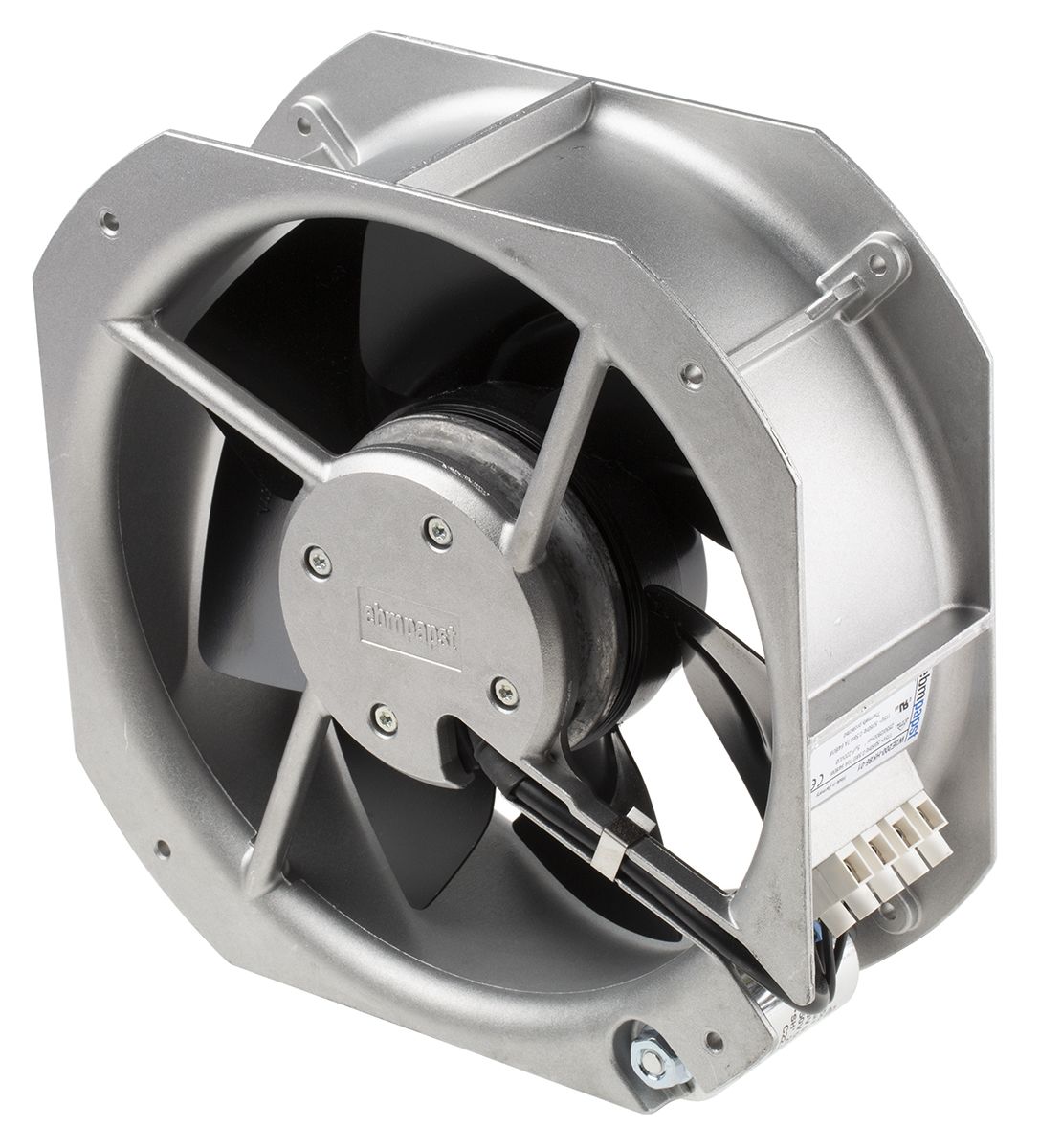 W2E200-HK86-01 | ebm-papst W2E200 Series Axial Fan, 115 V ac, AC ...