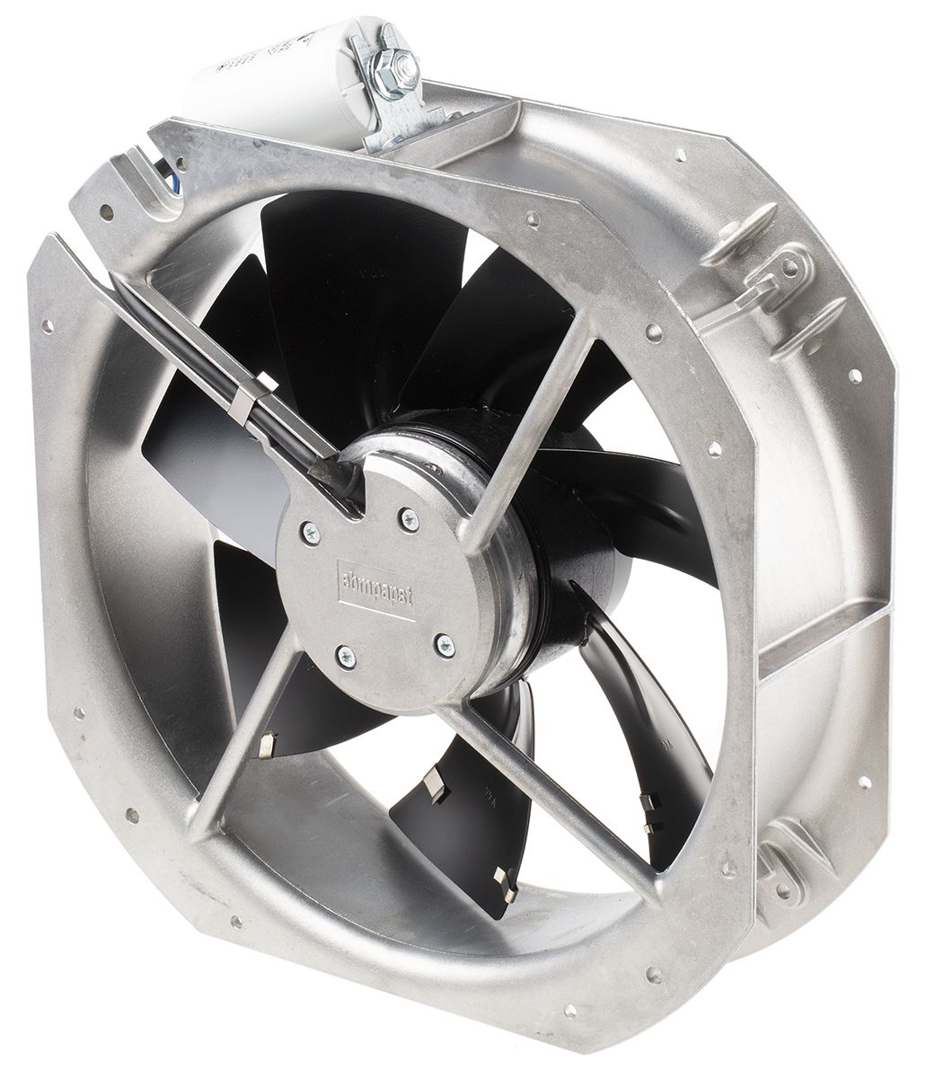 W2E250-HJ32-01 | ebm-papst W2E250 Series Axial Fan, 115 V ac, AC ...