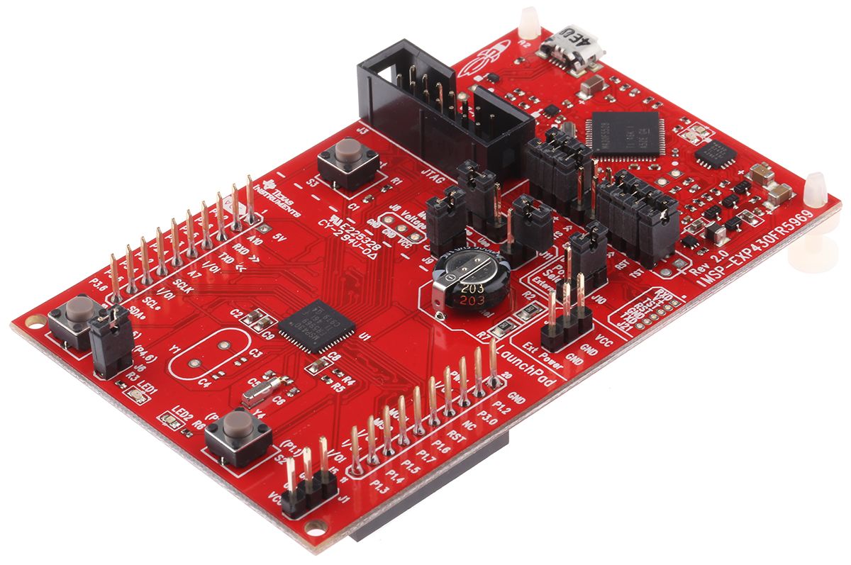 MSP-EXP430FR5969 | Texas Instruments Mikrocontroller Microcontroller ...