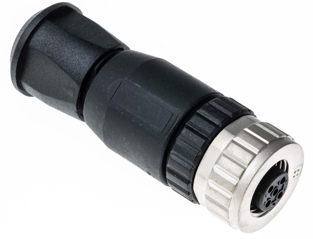 Murrelektronik 7000 Cable Mount Connector, 5 Contacts, M12 Connector, Socket