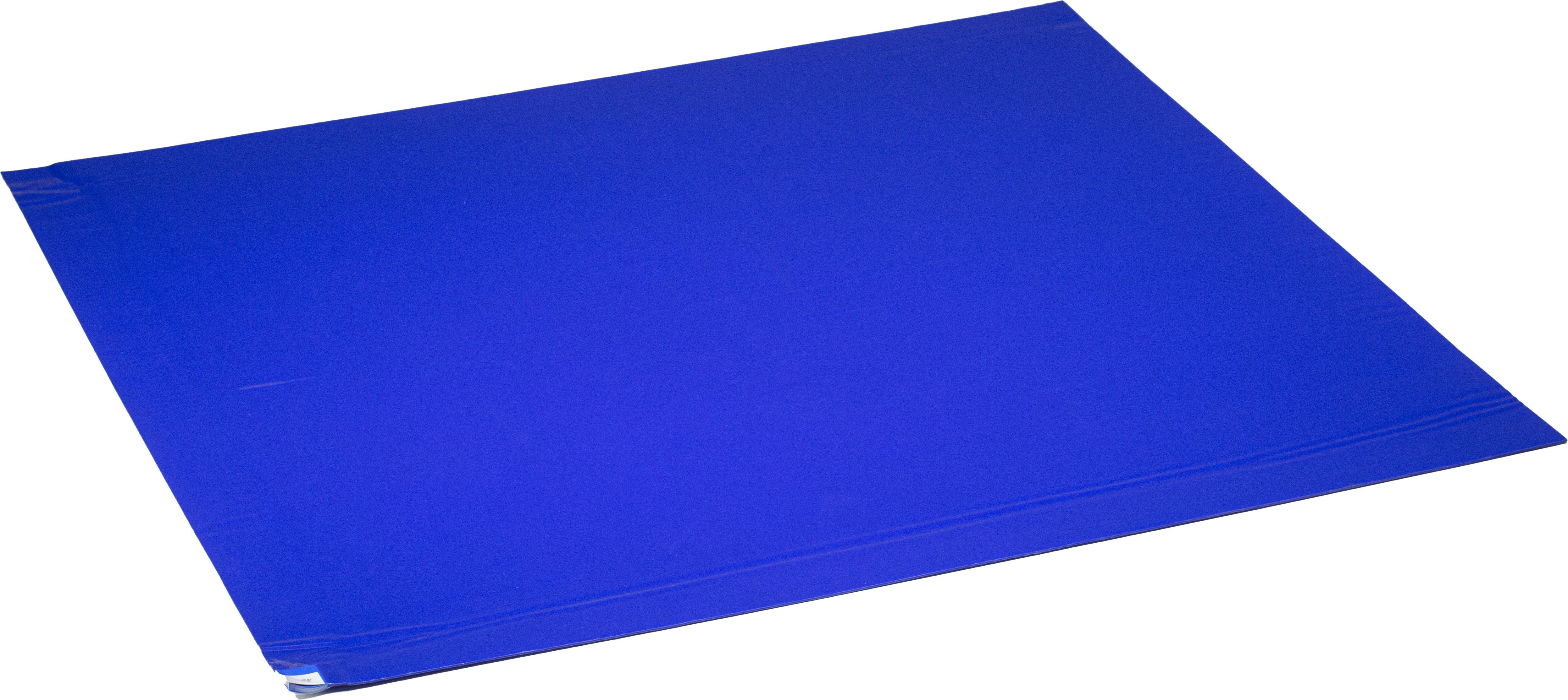 Blue Cleanroom Tacky Mat, 910mm x 910mm x 1.65mm