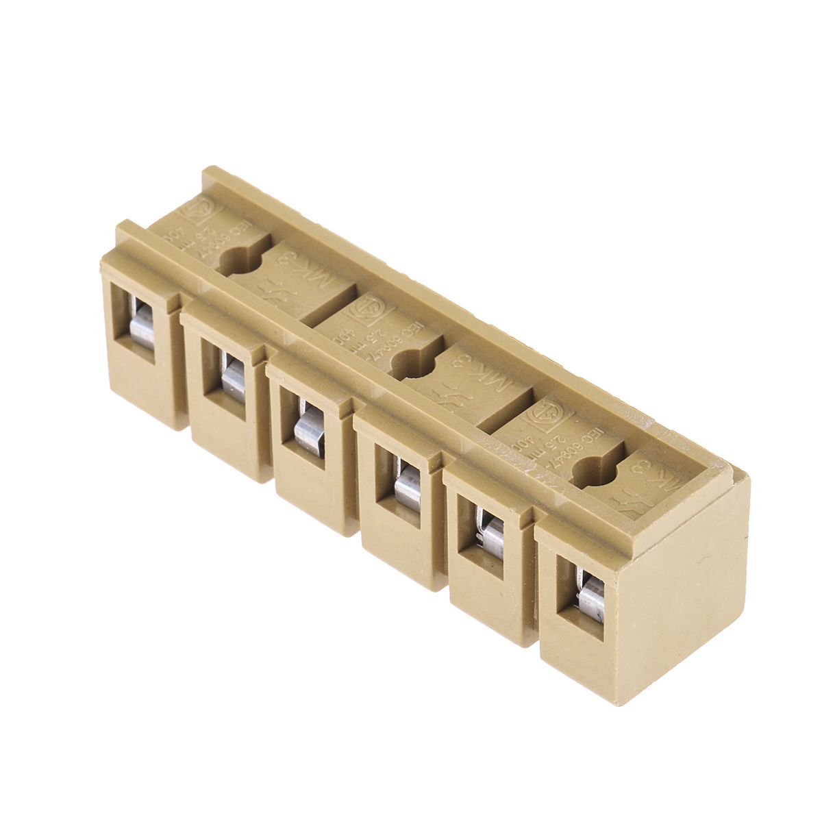 MK 3/6 Weidmuller Terminal Strip, 24A, 22 → 12 AWG RS