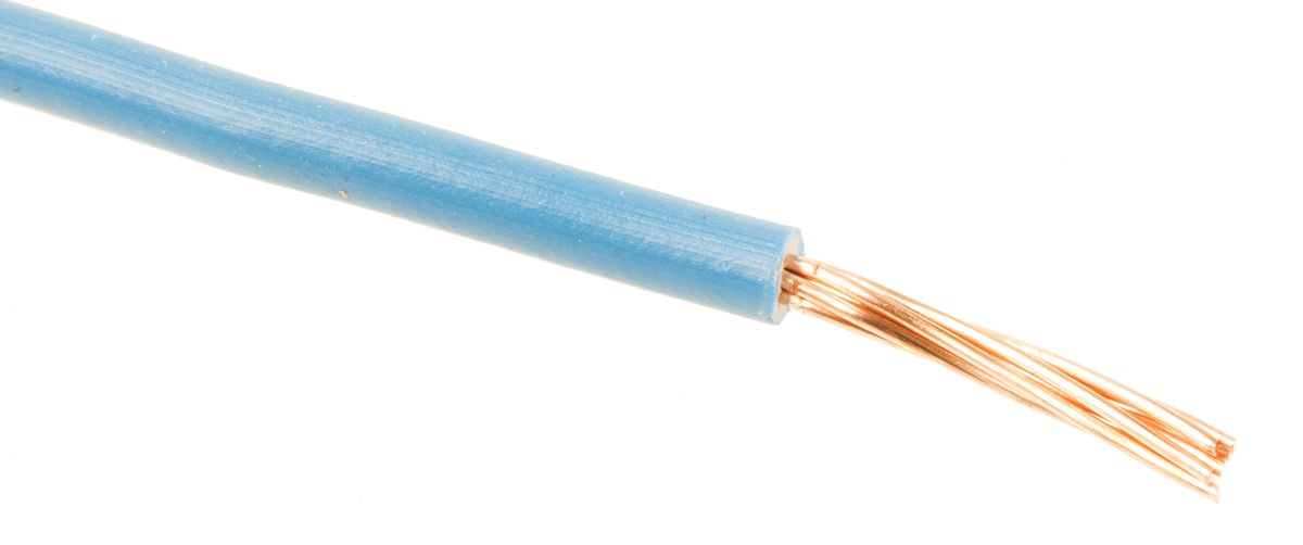 RS PRO Blue 1.5 mm² Conduit Cable