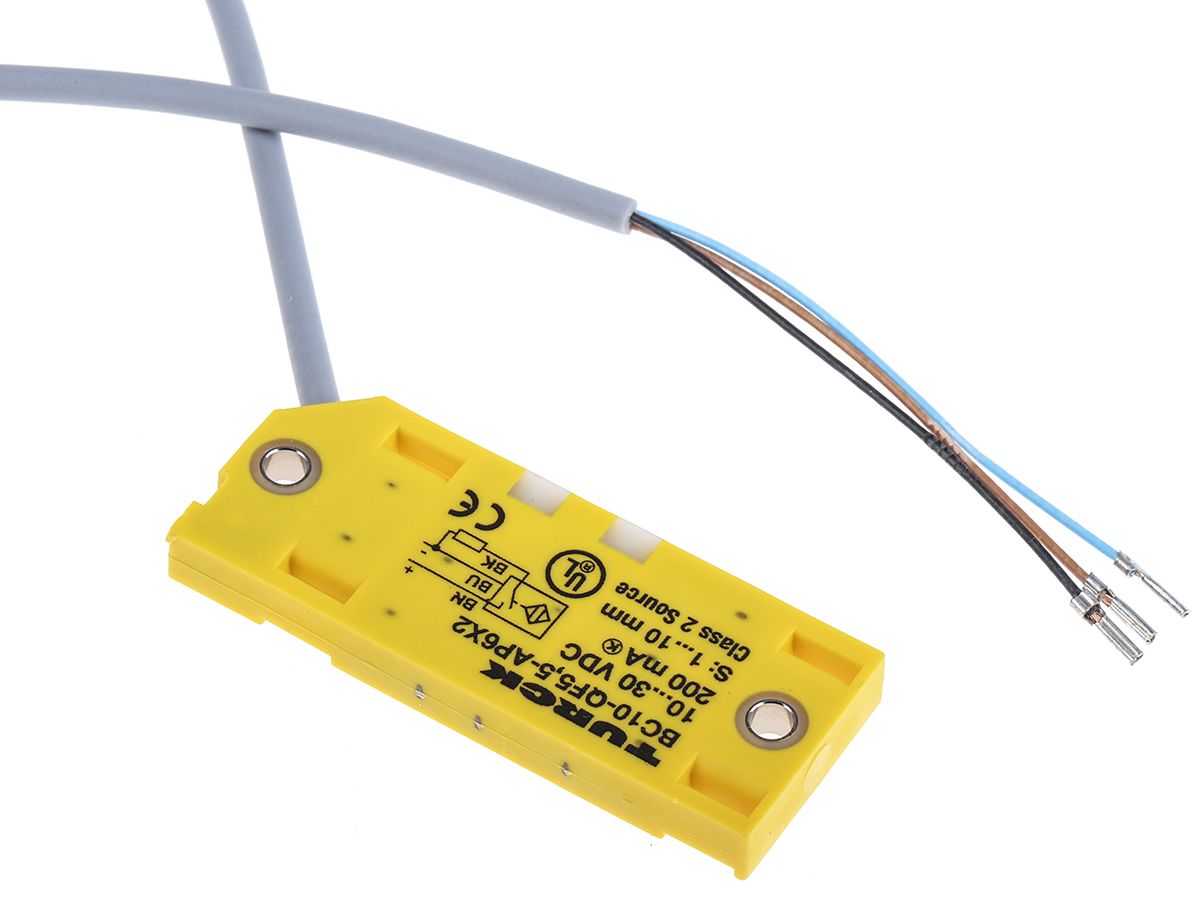 BC10QF5.5AP6X2 Turck Capacitive BlockStyle Proximity Sensor, 10 mm