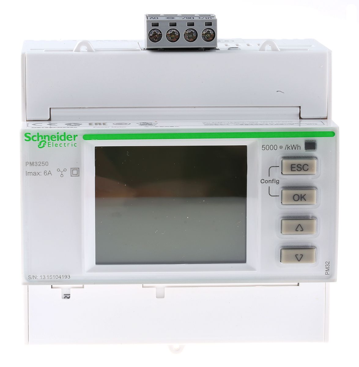 Schneider Electric PM3200 Energiemessgerät LCD / 1, 3-phasig
