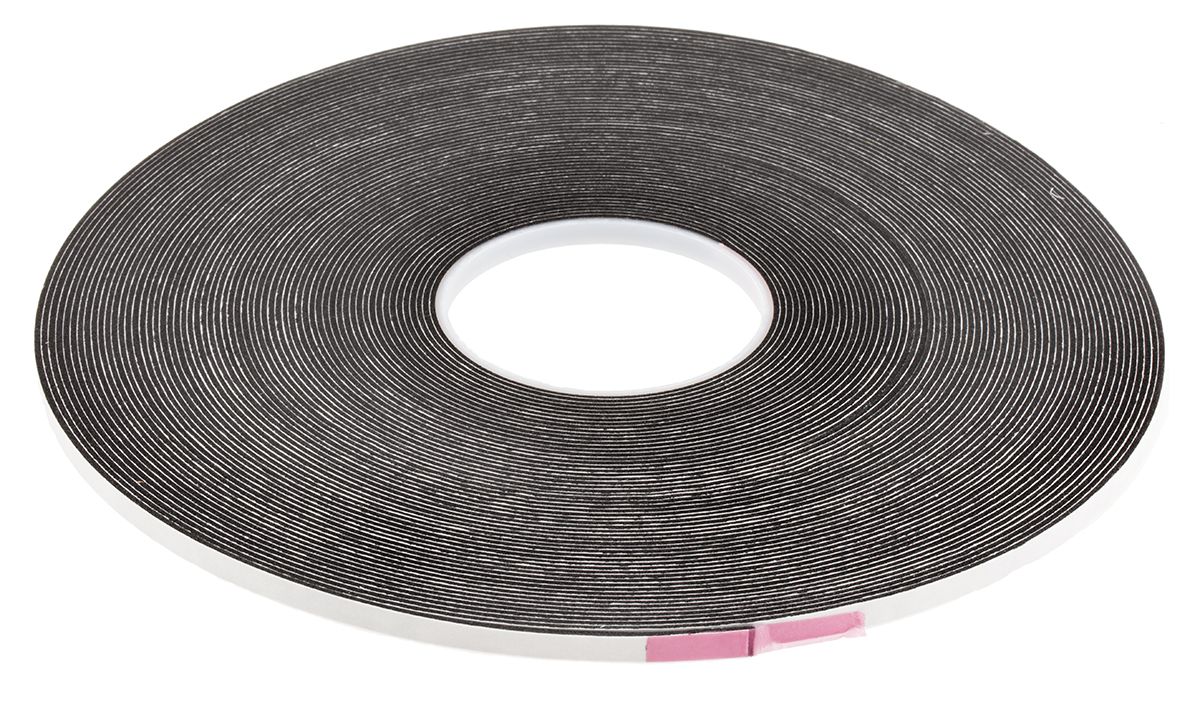 Black foam antistatic tape