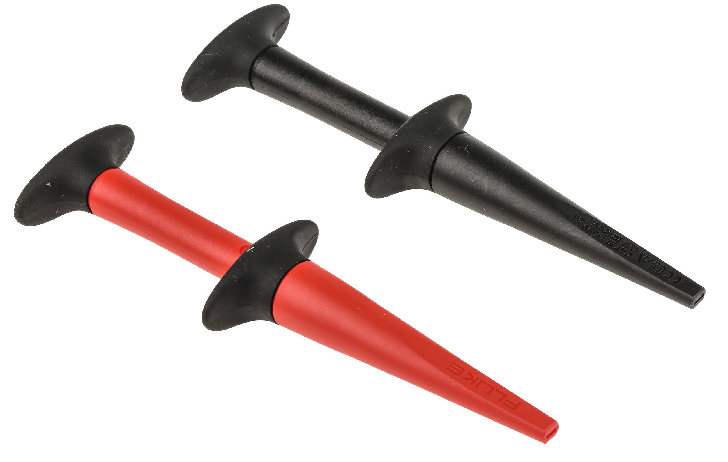 Fluke Red/Black Multimeter Leads, 3A Rating, 2mm Tip Size