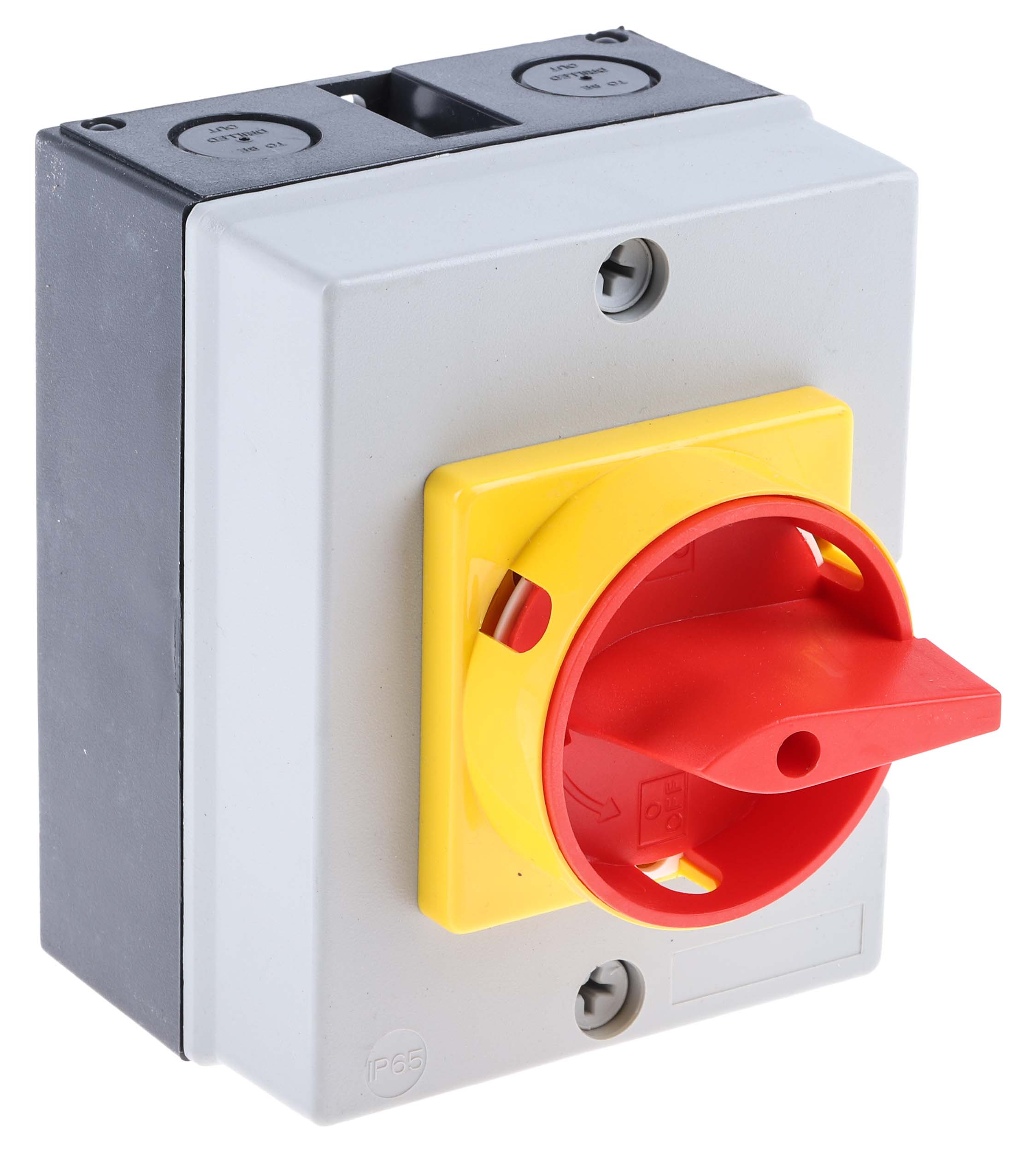 RS PRO 3P Pole Panel Mount Isolator Switch - 20A Maximum Current, 11kW ...