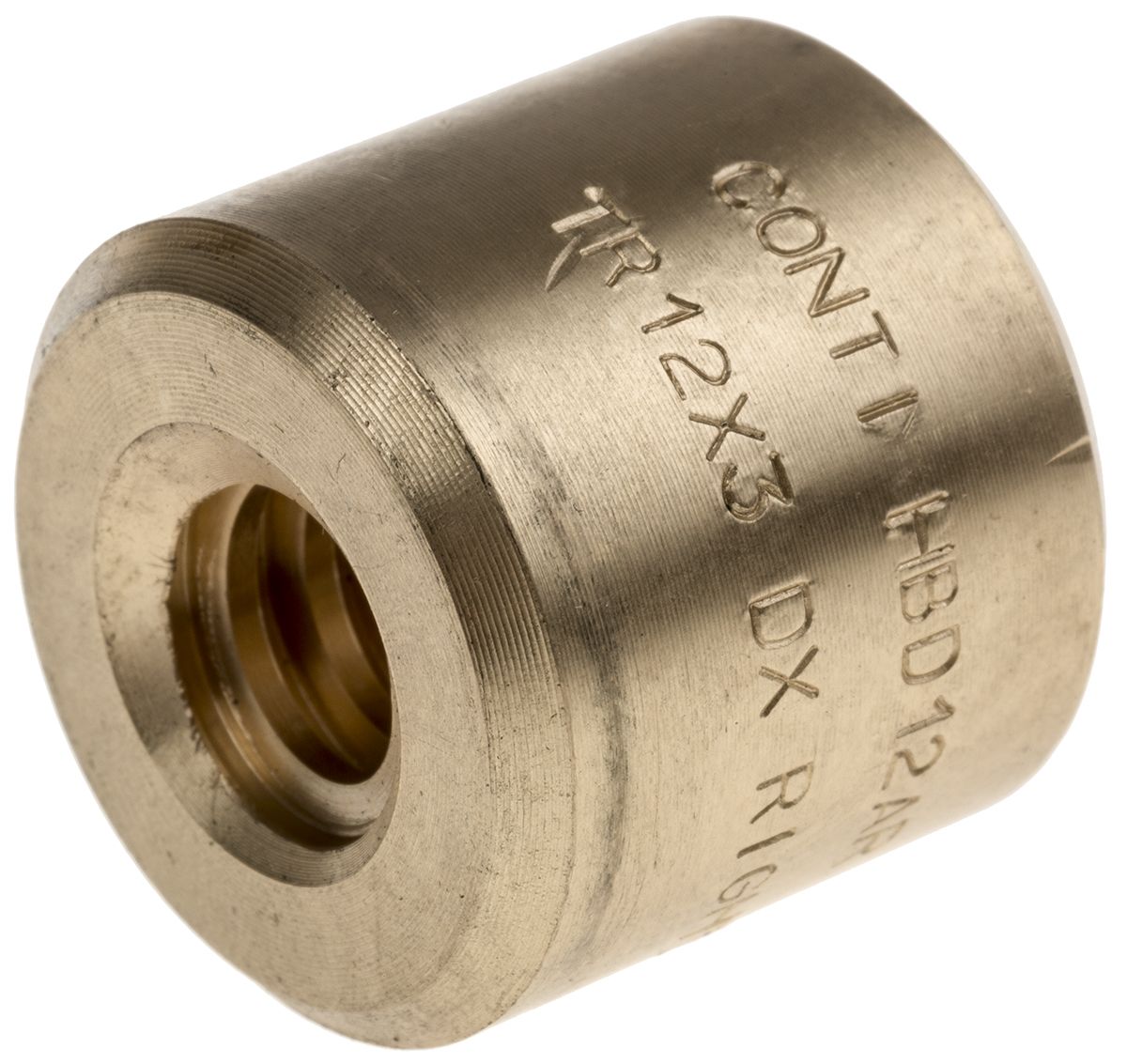 RS PRO Cylindrical Nut For Lead Screw, Dia. 12mm
