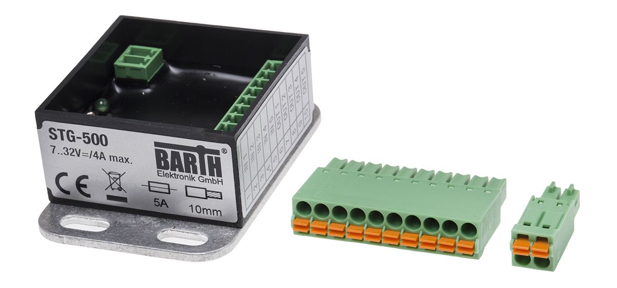 BARTH lococube mini-PLC PLC I/O Module - 5 Inputs, 5 Outputs, PWM, Solid State, For Use With STG-115, Computer Interface