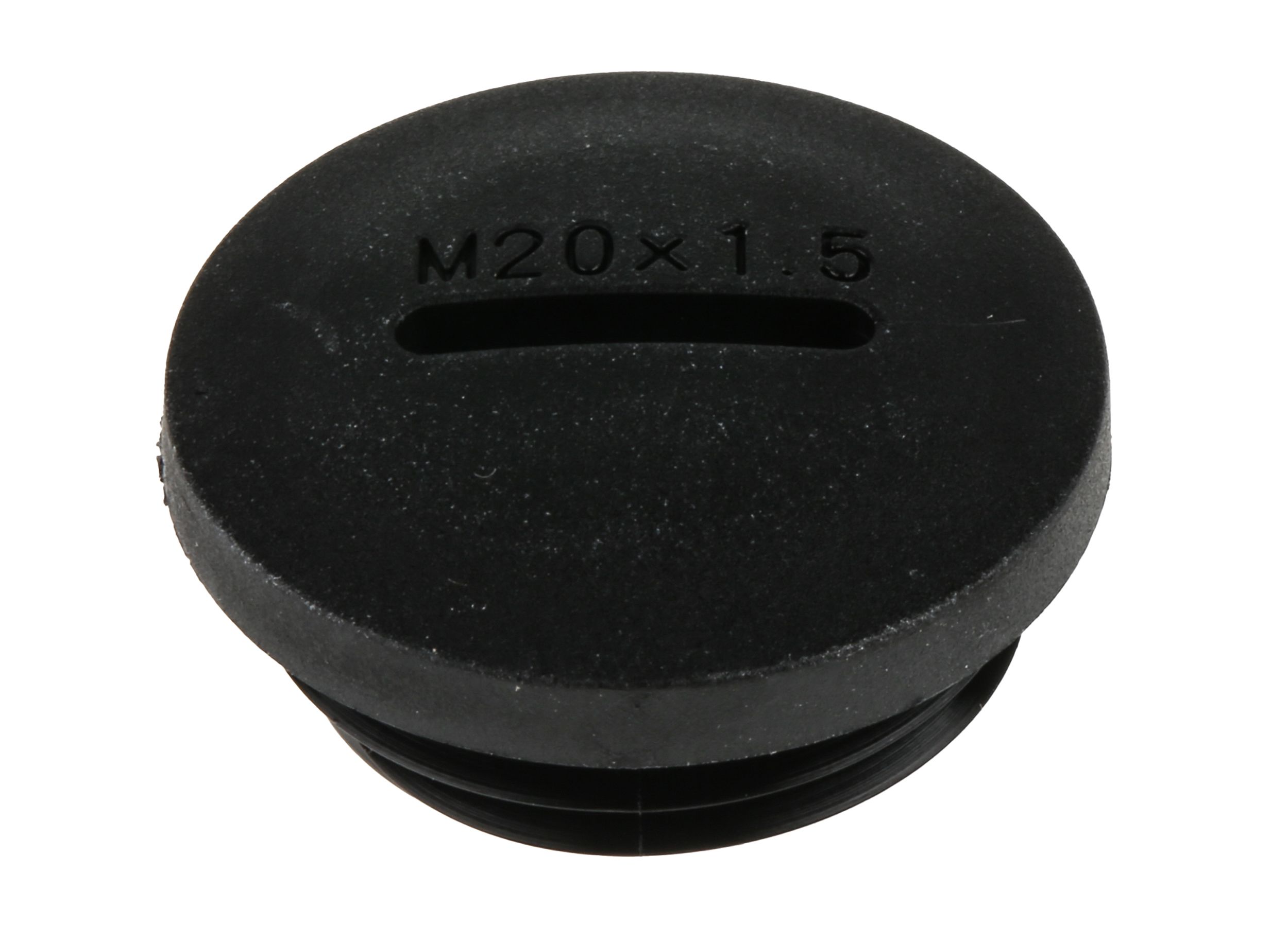 RS PRO M20 x 1.5 Blanking Plug, Nylon 66, 19.9mm, Threaded