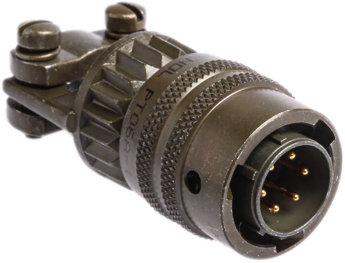 Amphenol Socapex MIL規格丸型コネクタ PT, シリーズ, オス, 6極 PT06A106P(SR) RS